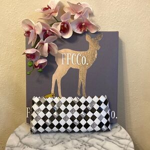 Recycled Woven Paper Clutch